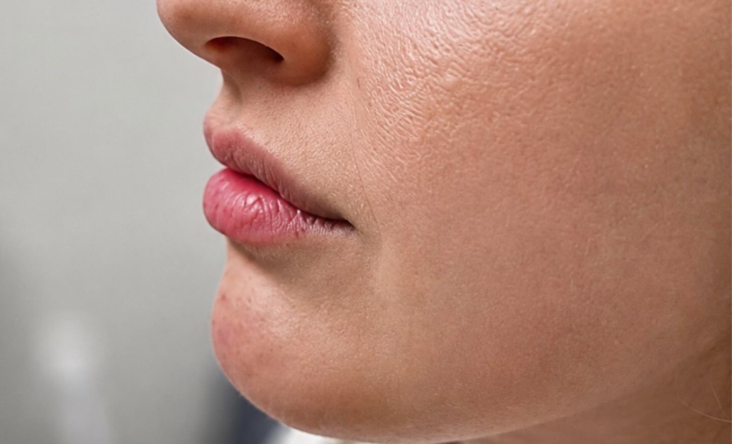 Lip Filler, Side Profile, before